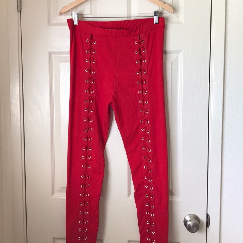 Lace up Leggings
